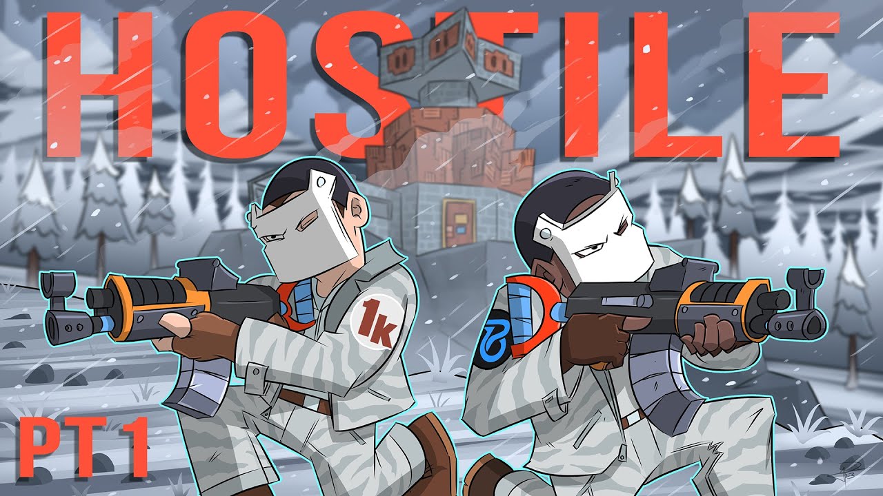 We MOVED into CLAN TERRITORY (Duo ft. Wally1k PT.1) - Rust