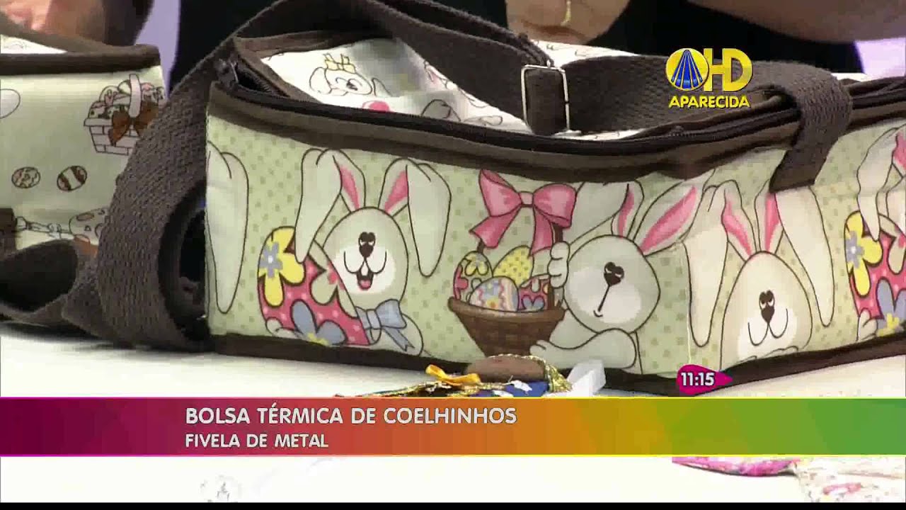 Bolsa Térmica de Coelhinhos - por Renata Herculano