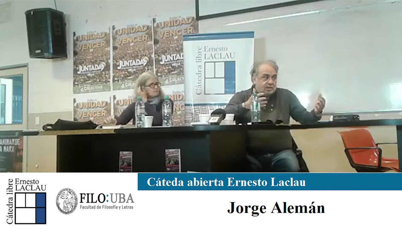 Cátedra Libre Ernesto Laclau: Jorge Alemán