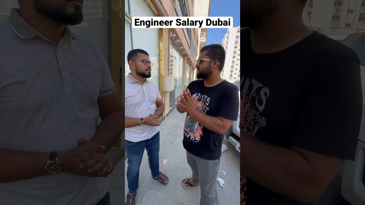 Engineer Salary in Dubai #provikrant #dubai #shorts