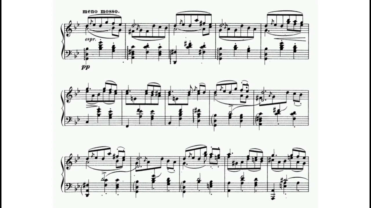 Glazunov/Blumenfeld - Concert Waltz No. 1 Op. 47 for piano solo (audio + sheet music)