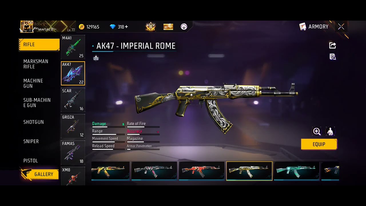 Collection Video - 5 [ Rifle & Marksman Rifle  ]