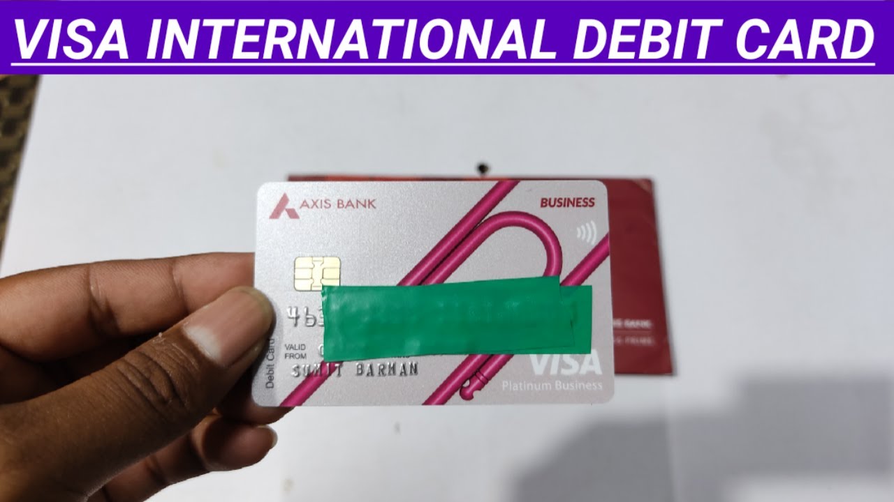 Unboxing | AXIS BANK | INTERNATIONAL PLATINUM  VISA DEBIT CARD | Grahak Point
