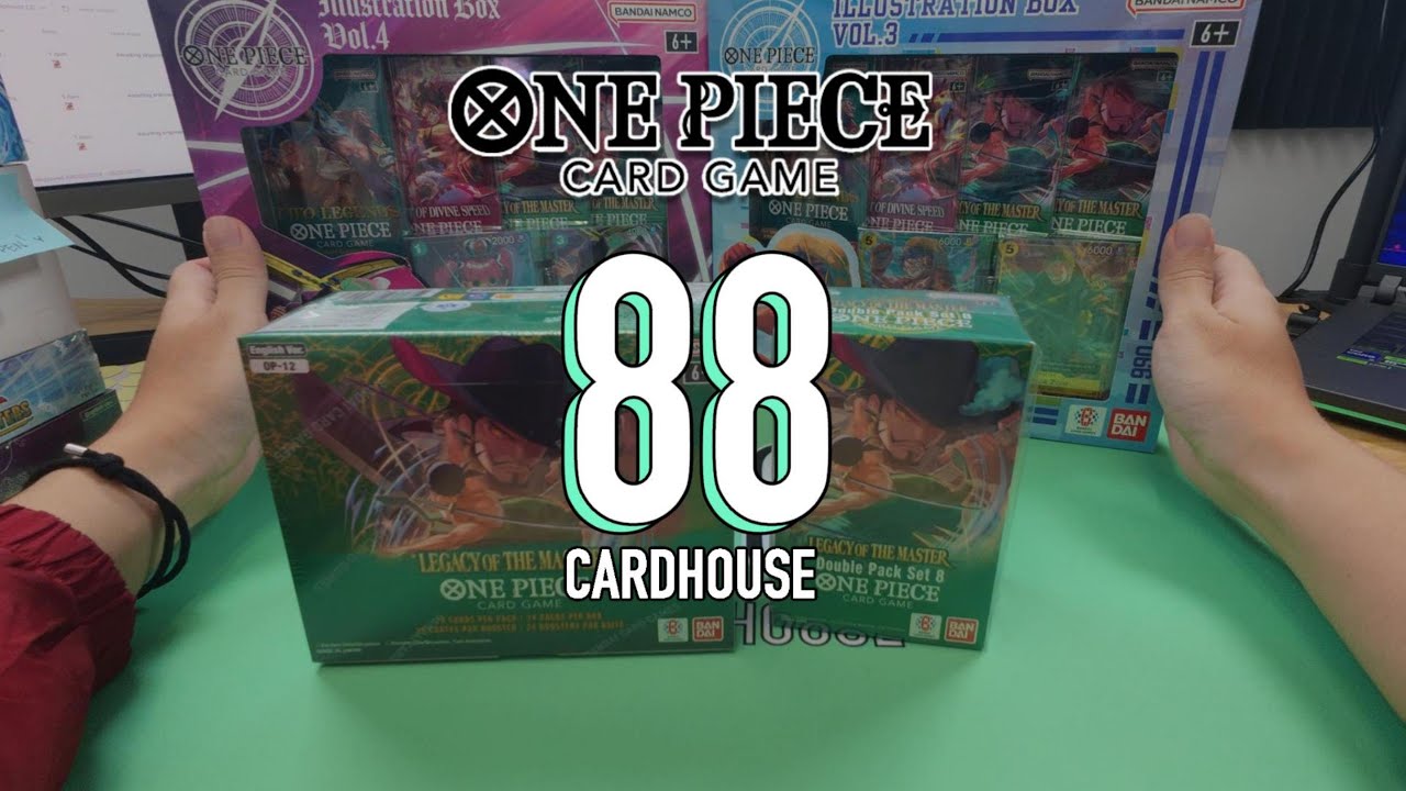 88 CardHouse Opening OP12 Legacy of Master Products!