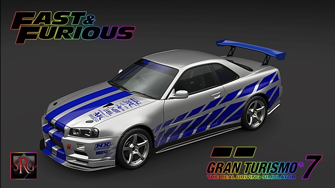 GT7 - Fast And Furious Nissan R34 GT-R V-spec II Nür 700 PP Tune and Setup