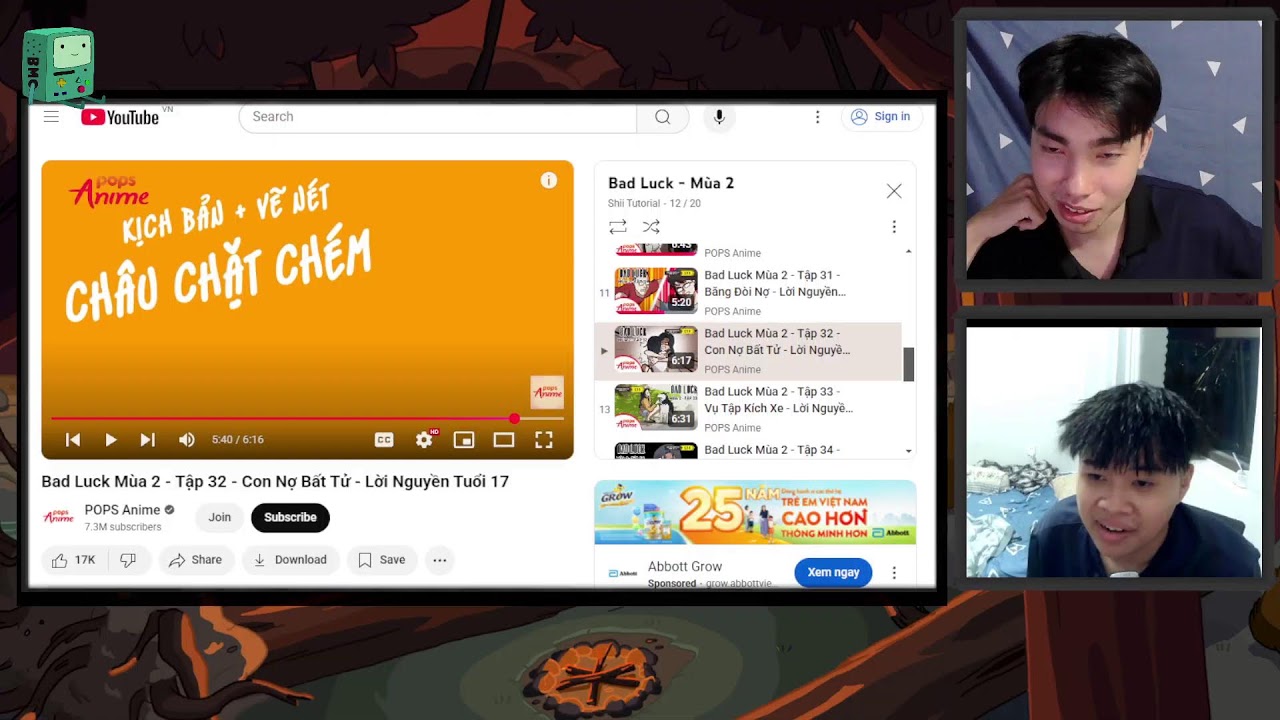 STREAM!! React ( Arisu tập 4 + Bad luck 29-30-31-32)