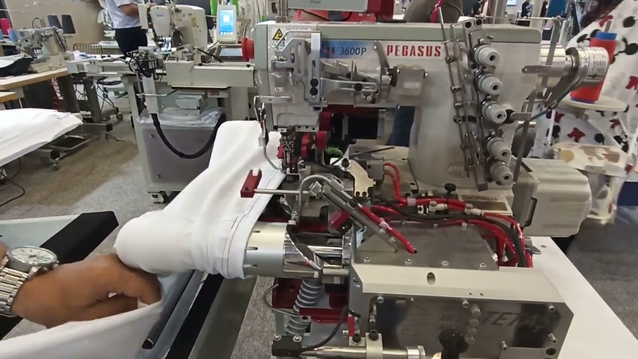 T-Shirt Bottom Hemming Machine Tesan TSN101