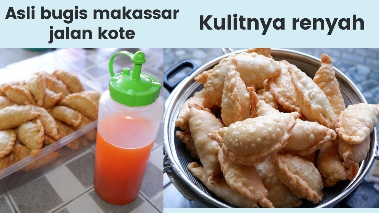 Resep jalan kote kulitnya renyah dingin tidak berkaret ,asli Bugis