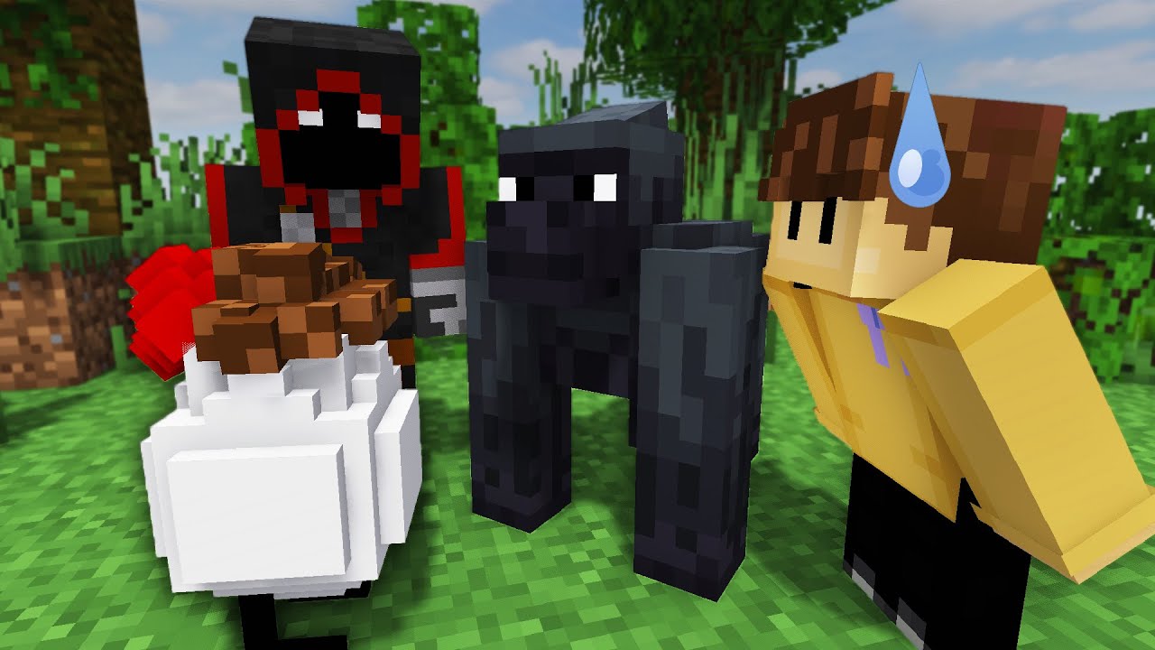 BadBoyHalo Found Abandoned Tallulah So He Took Her On Adventure Where She Tamed Gorilla! QSMP