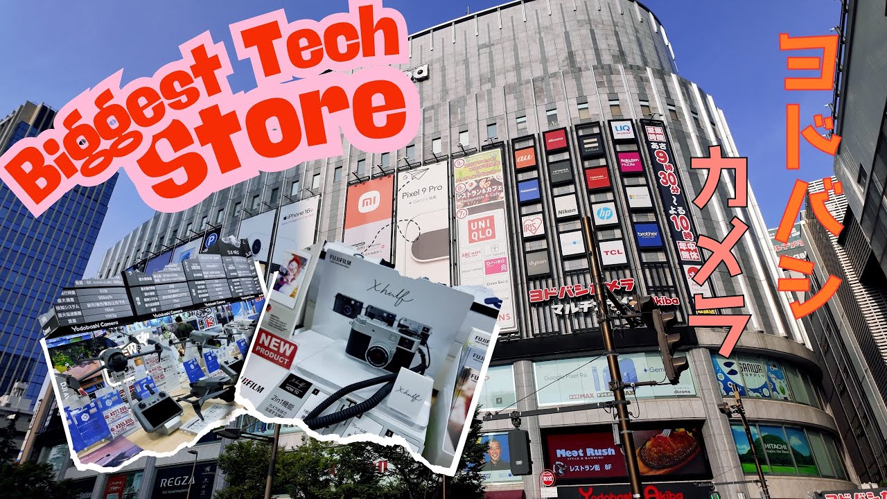 Exploring Yodobashi Camera Akihabara | Japan’s Ultimate Tech Wonderland