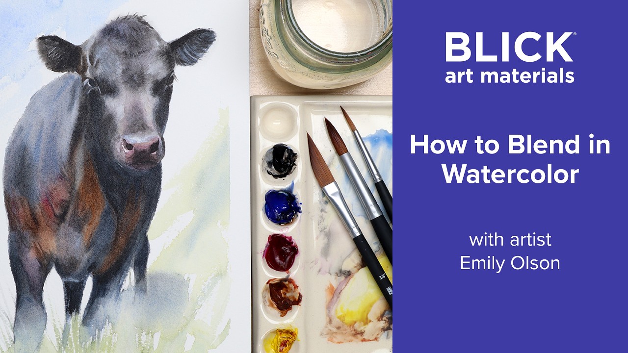 Watercolor Blending Techniques with Emily Olson | Soft Transitions & Edge Control