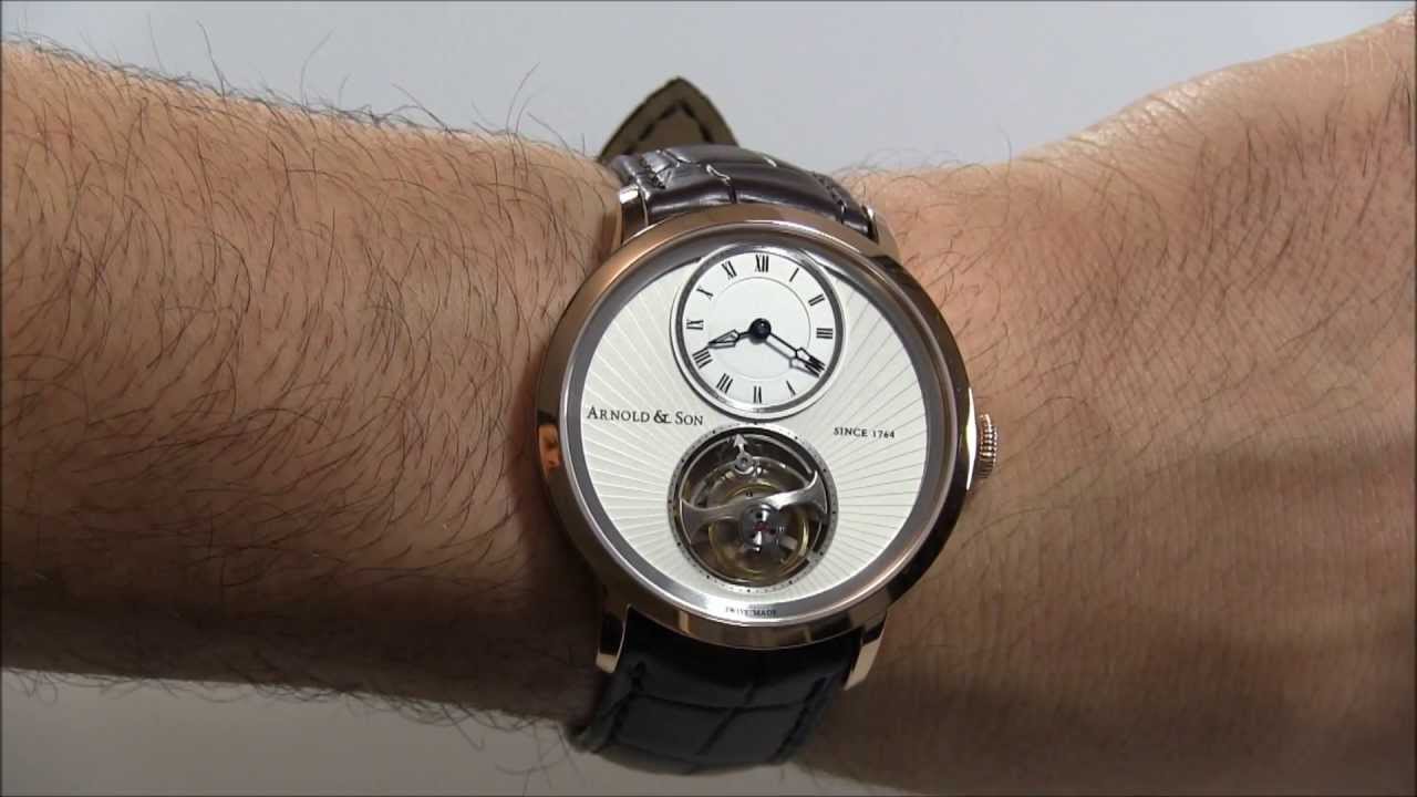 Arnold & Son UTTE Ultra Thin Tourbilon Watch Review