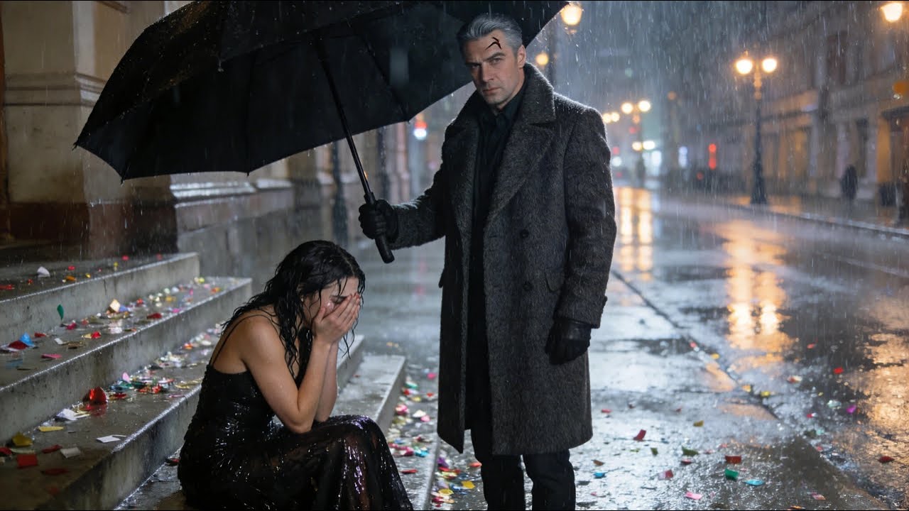 The Mafia Boss Found Me Crying in the Rain — And Took Me Home