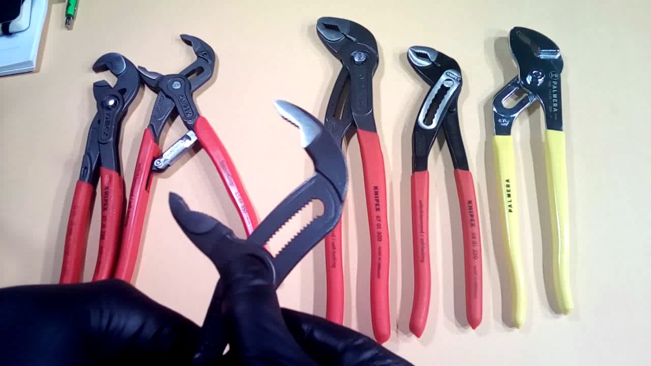 Tenazas de apertura m&uacute;ltiple (knipex alligator, knipex cobra, smartgrip, raptor) | Herramientas #1