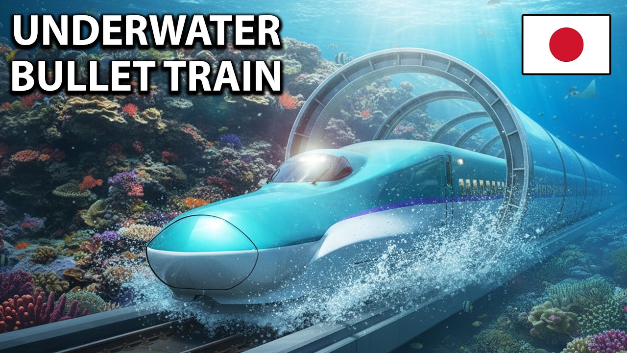 Onboard Japan’s Incredible UNDERWATER Bullet Train from Tokyo to Hokkaido