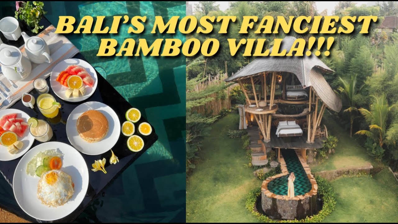 Is this the best bamboo house in Bali?  🇮🇩 - VELUVANA Cobra House Tour $200