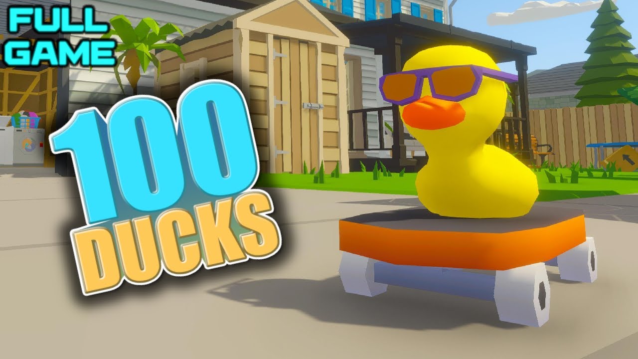 Find 100 Ducks and Blast Them! | Full Game, 100%