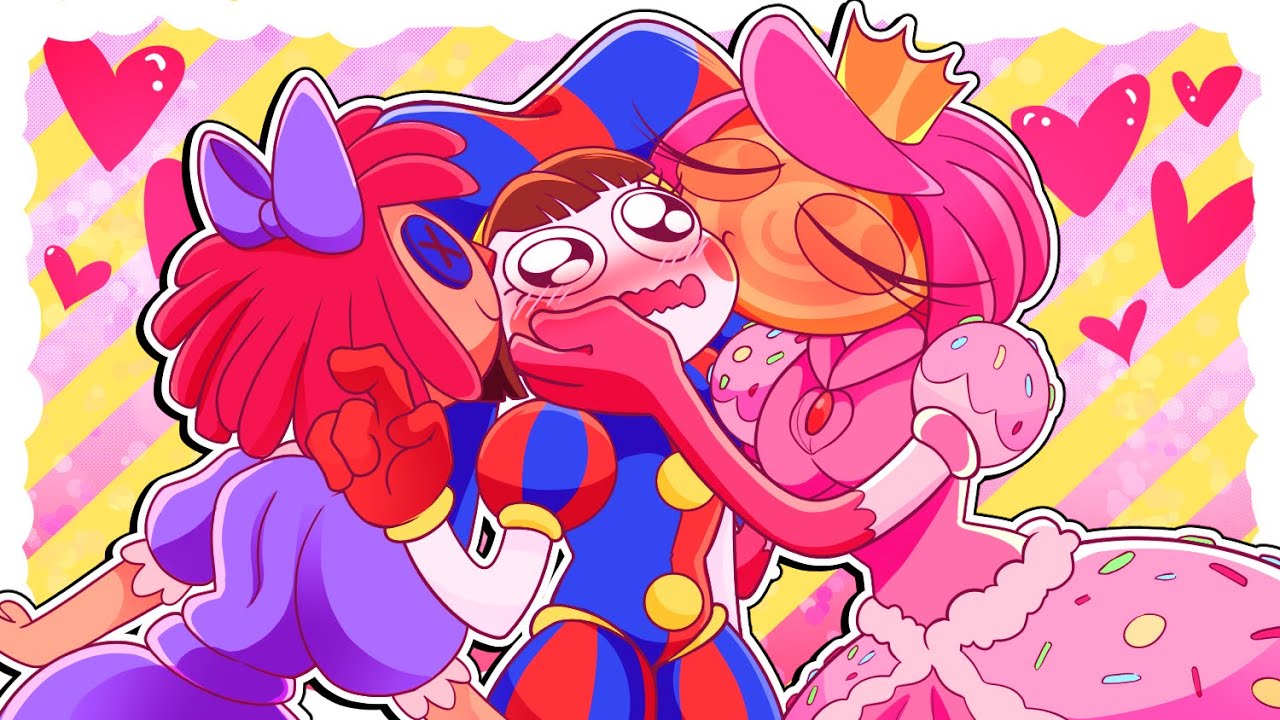 Pomni X Ragatha X Loolilalu's Sugary Sweet Victory Kiss | Amazing Digital Circus Comic Dub (TADC)