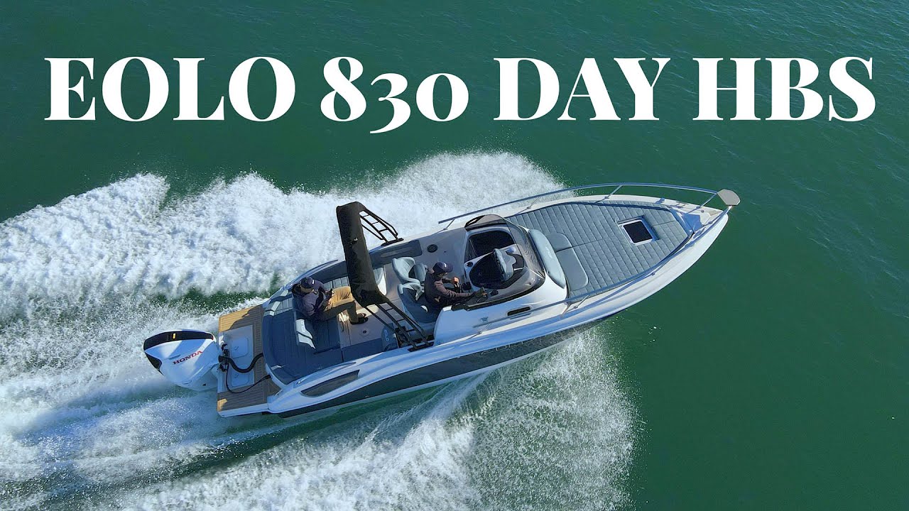 Eolo 830 Day HBS con Honda Marine 250D 2026 - Concessionario Centro Nautico Lignano