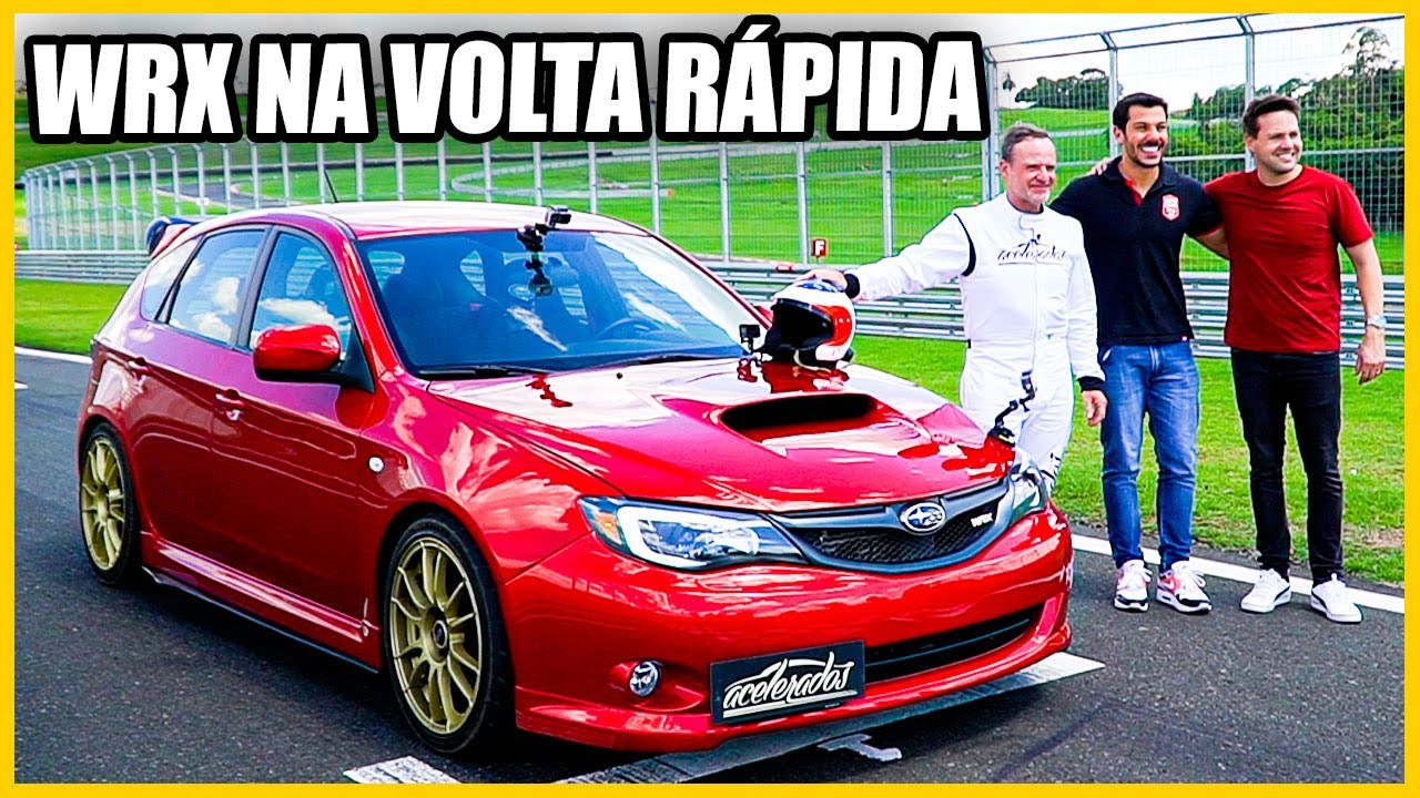 SUBARU IMPREZA WRX na Volta Rápida c/ Rubens Barrichello🤘😎 Bateu!?😂 @Acelerados