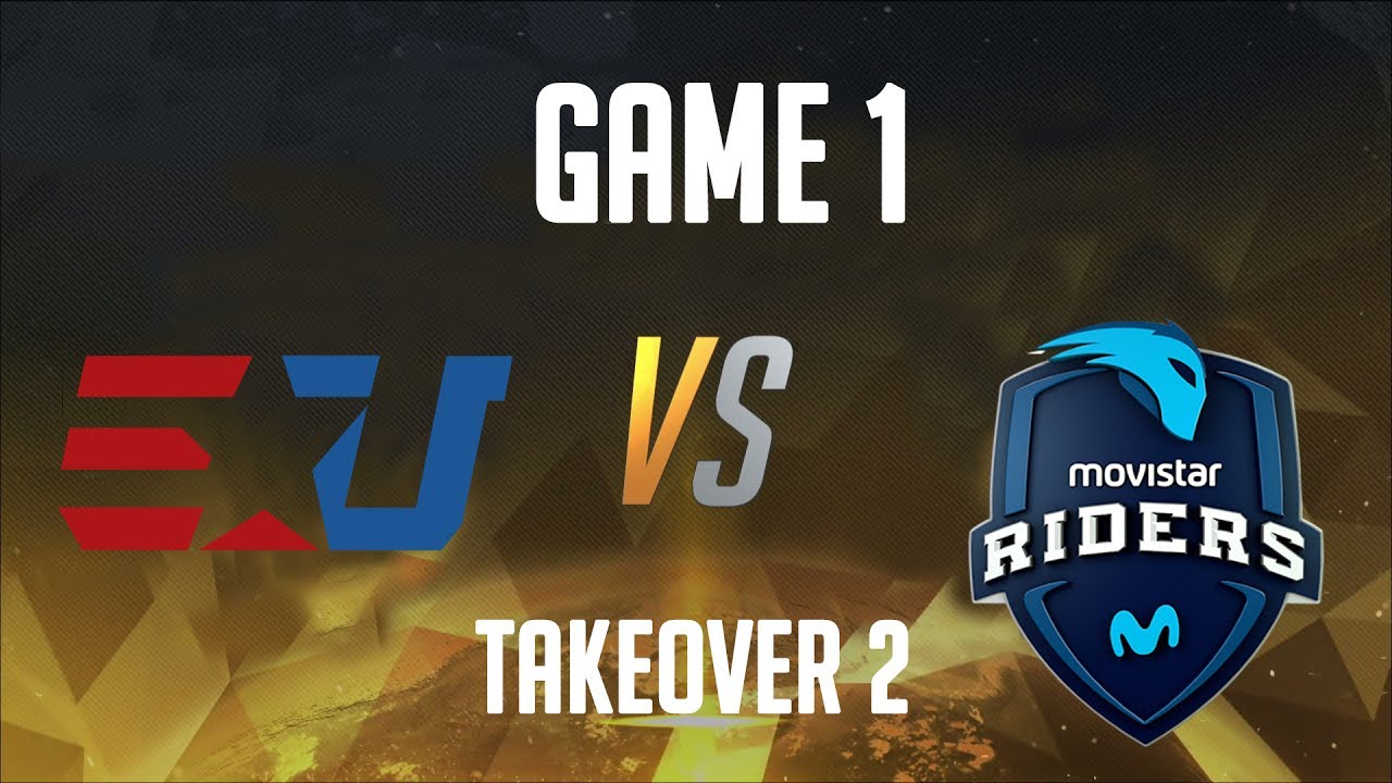 eUnited vs Movistar Riders Game 1 (upper bracket Bo3) - TakeOver 2