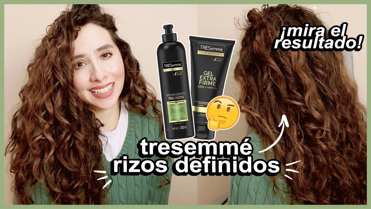 ¿Funciona TRESemmé Rizos Disciplinados? Cabello sin frizz con crema + gel