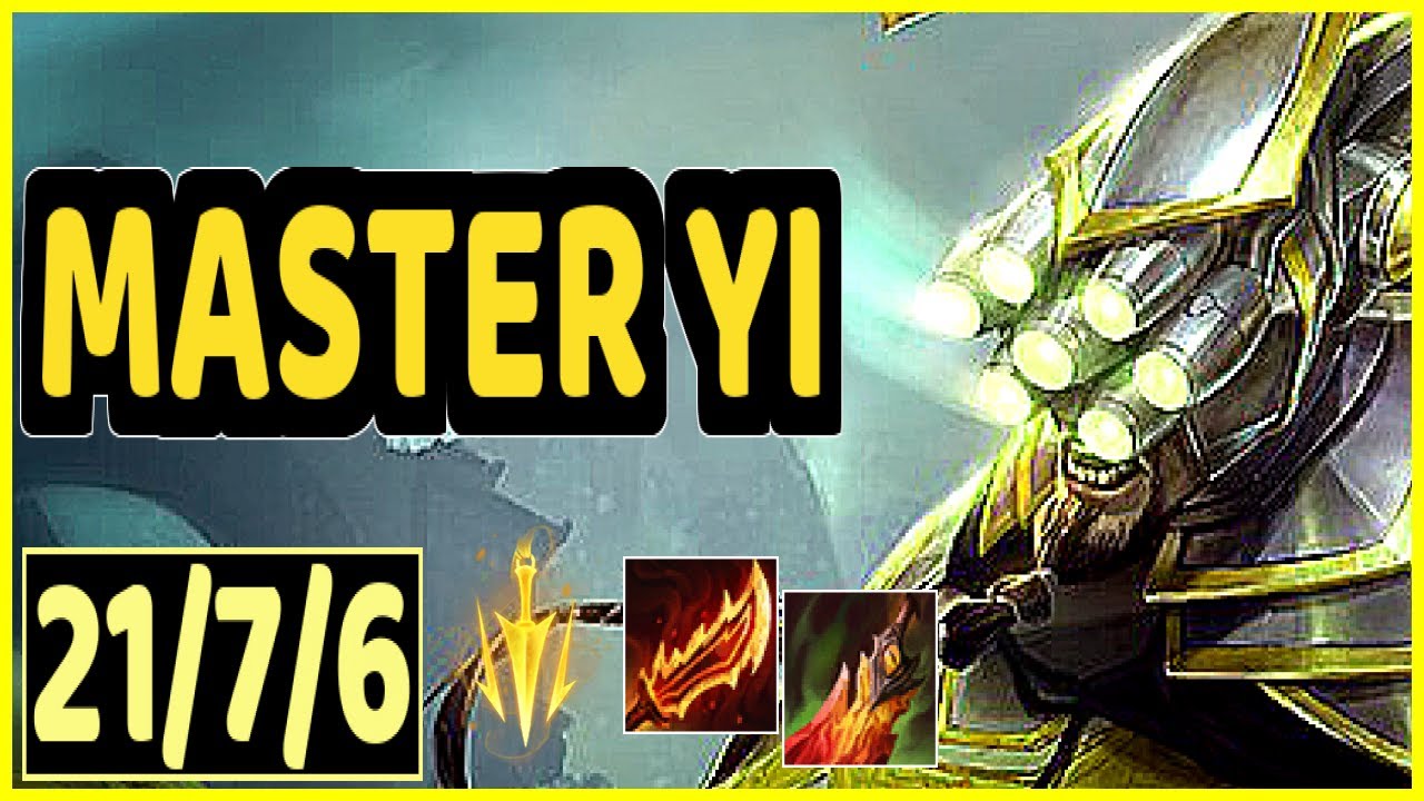 League of Legends S16- MASTER YI is the REAL CARRY 1 vs 9!