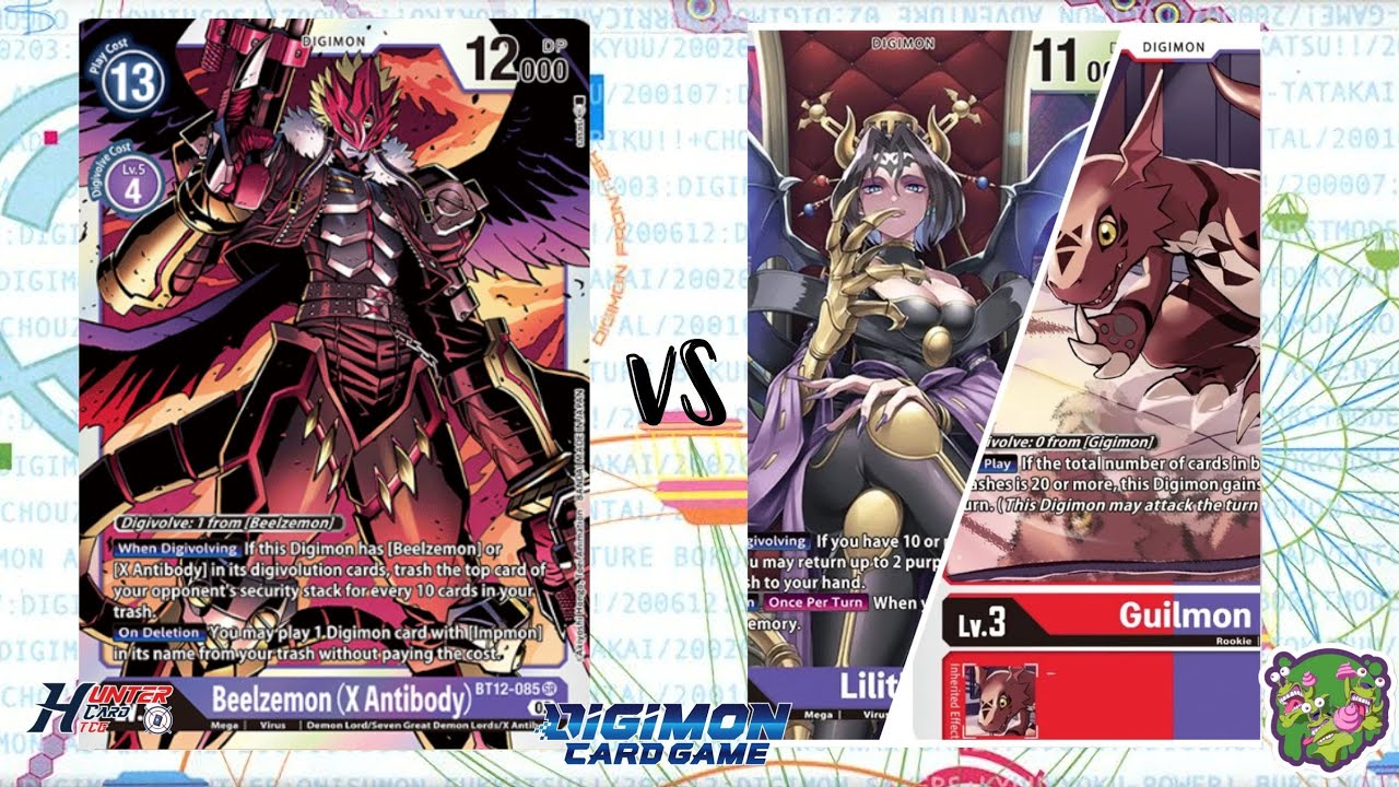 DIGIMON TCG: Local match Beelzemon X (Purple) vs Lilithmon mill (Purple) | PIEDRA BRUJA