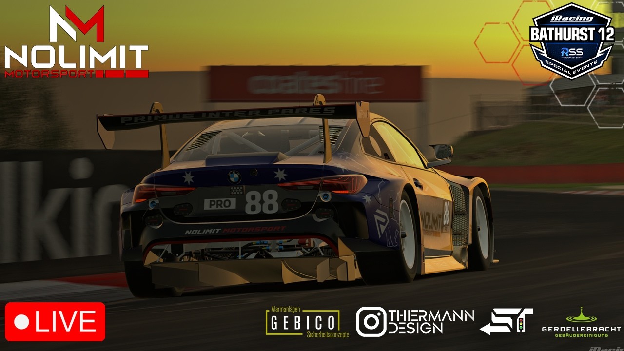 #iracing | 12h Bathurst | Team BMW M4 GT3 | Part 1