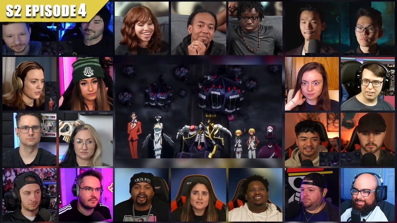 [Full Episode] Overlord Season 2 Episode 4 Reaction Mashup | オーバーロード