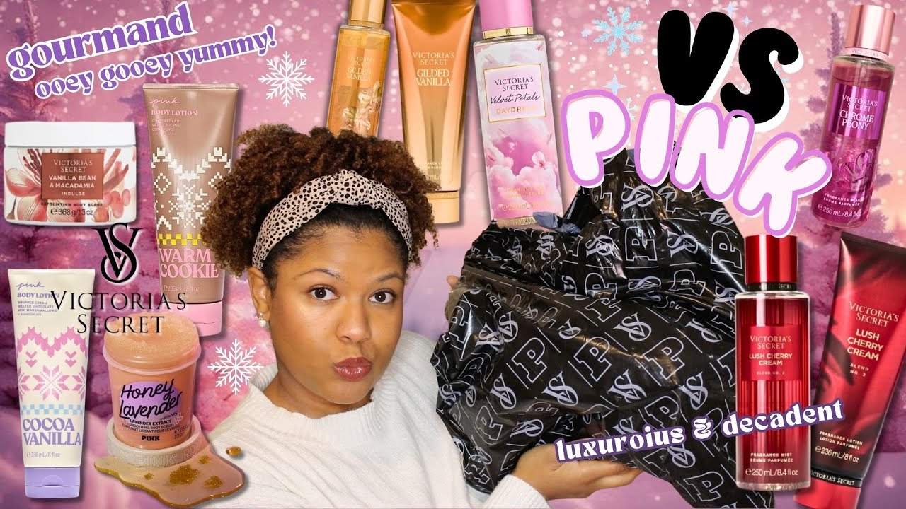 ❄️ NEW Victoria’s Secret Haul || Cocoa Vanilla, Warm Cookie, Lush Cherry Cream, Vanilla Macadamia