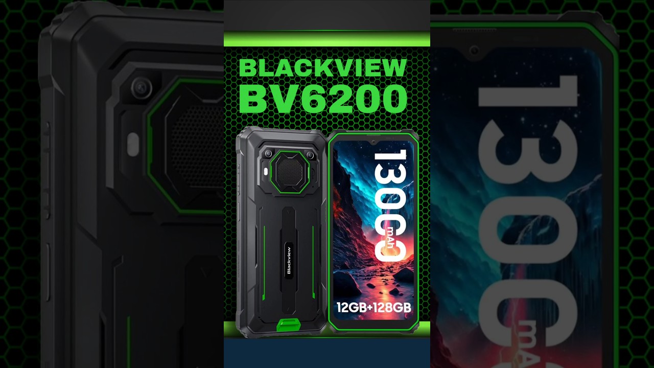 Blackview BV6200 Pro 📱 Rugged Beast!Anti-Choc Smartphone! #Shorts #Blackview #BV6200Pro #Smartphone