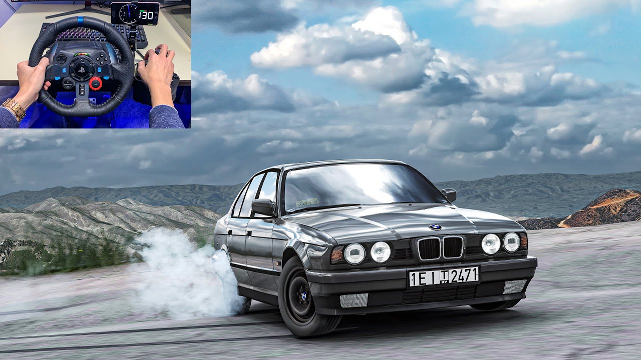 Assetto Corsa - BMW 520i E34 | Logitech G29 Gameplay