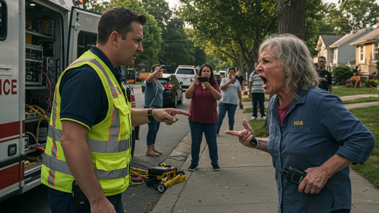 HOA Karen Hid the Emergency Radio, 3 Minutes Later I Deployed a Mobile Command Van