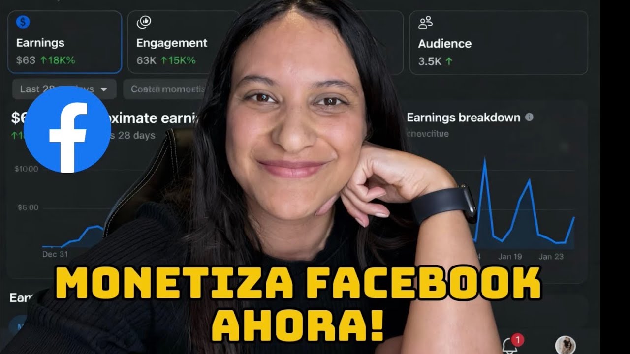 CÓMO MONETIZAR FACEBOOK 2026 🚀 De 22 a 5,000 seguidores en un mes (Guía para pequeños creadores)