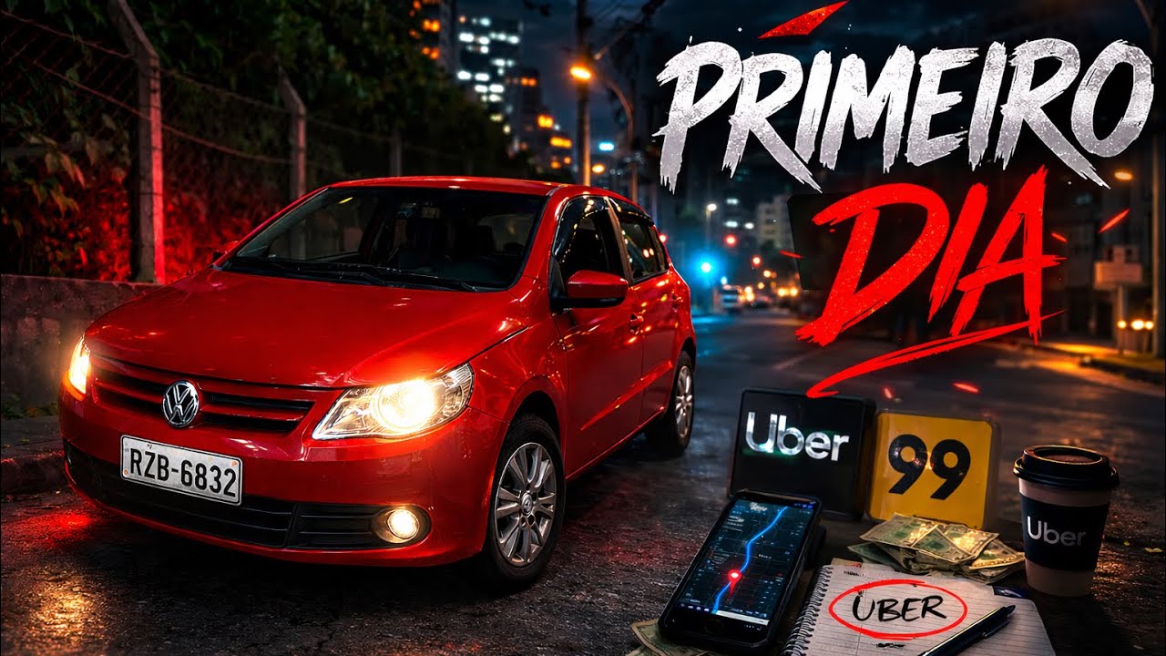 PRIMEIRO DIA TRABALHANDO NA UBER - valeu a pena ? 