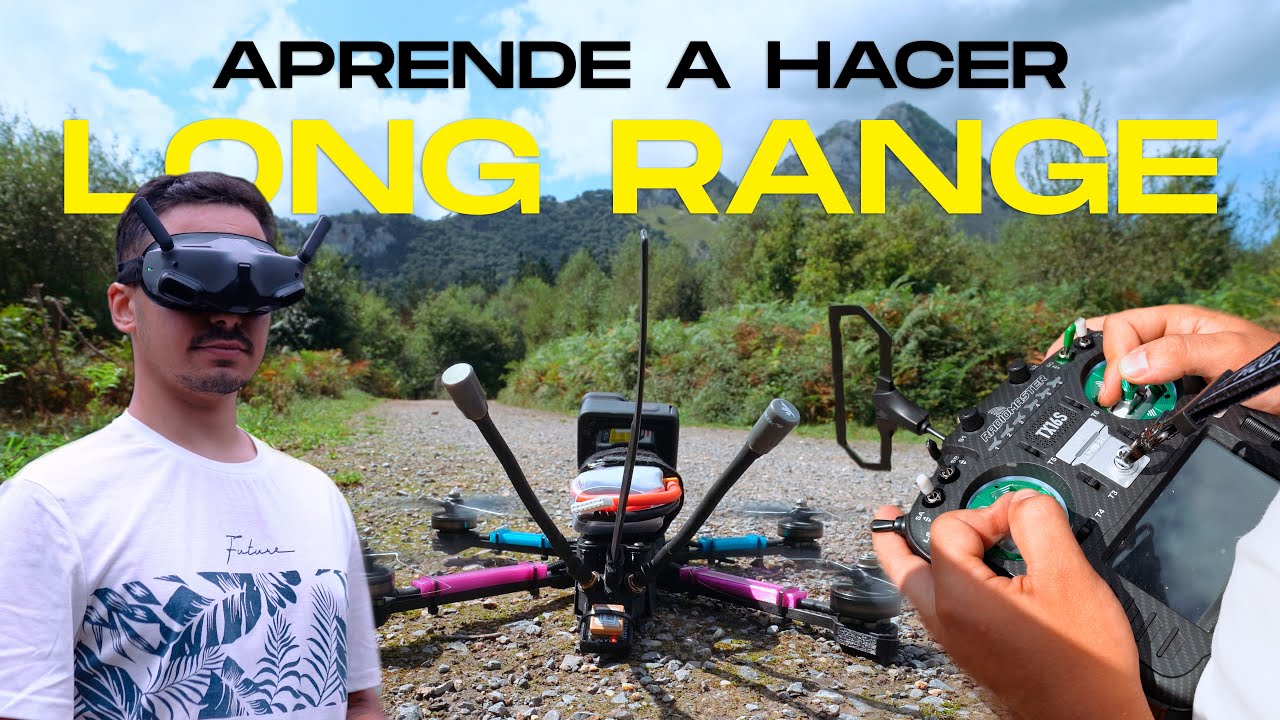 ¡Aprende a como posicionarte para hacer vuelos de Long Range con tu drone FPV!