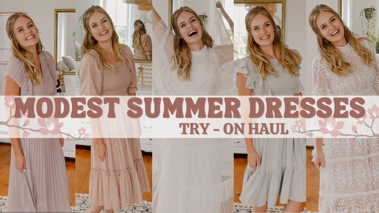 Modest Summer Dresses Haul!!!