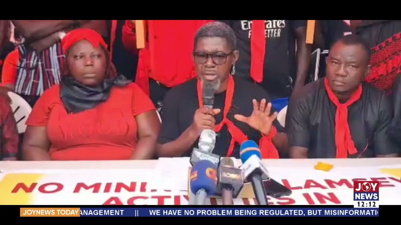 Mining Operations: Bompata community protests all mining activities over environmental concerns