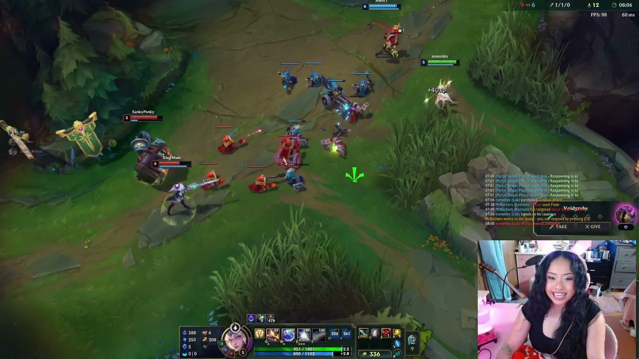 01/11/2026 - Lux Support - 4/6/8 | 44.4% KP - DUO Ranked - nomebby