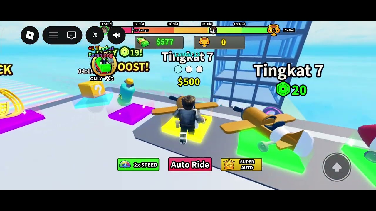 +1 Roller Coaster Tertinggi 🎢 Roblox #178 