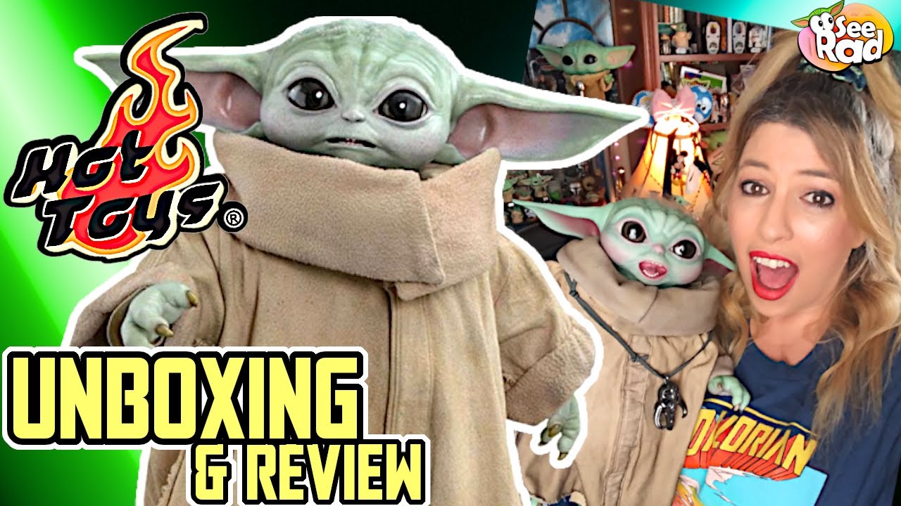 Hot Toys THE CHILD (Grogu) LIFE-SIZE FIGURE - Unboxing, Review, & My First Reactions / Impressions