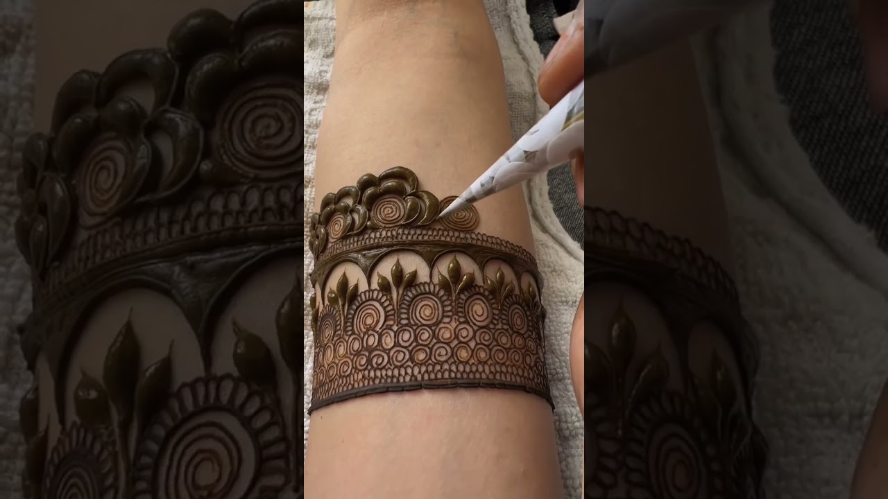 latest mehandi design tutorial trending design for bridal mehandi 