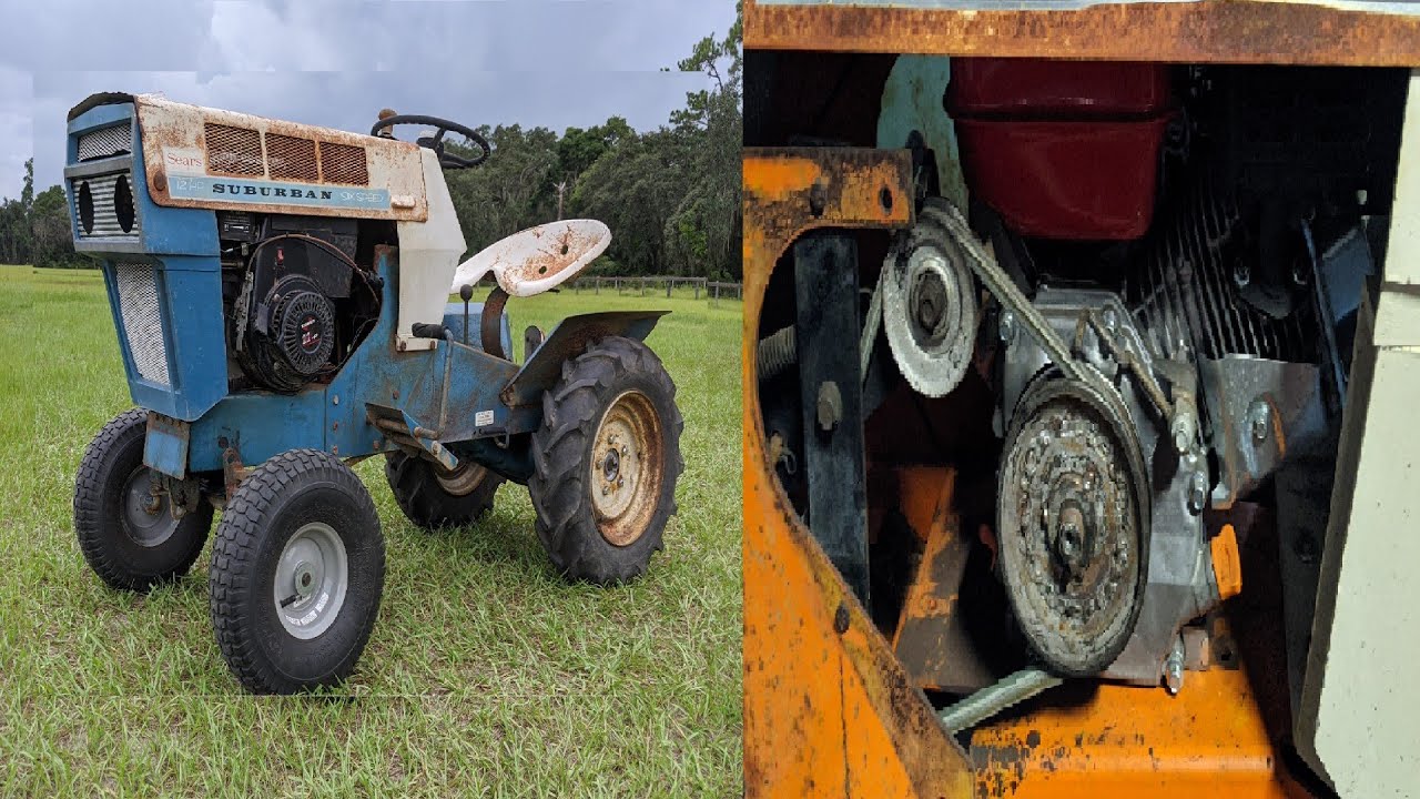 How To Attach A Sears Suburban Clutch with A Repower