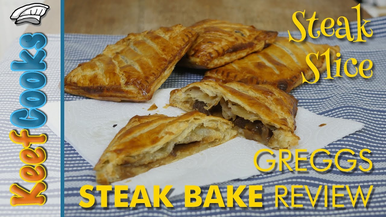 Steak Slice Recipe | Greggs Steak Bake Review and Copycat Recipe