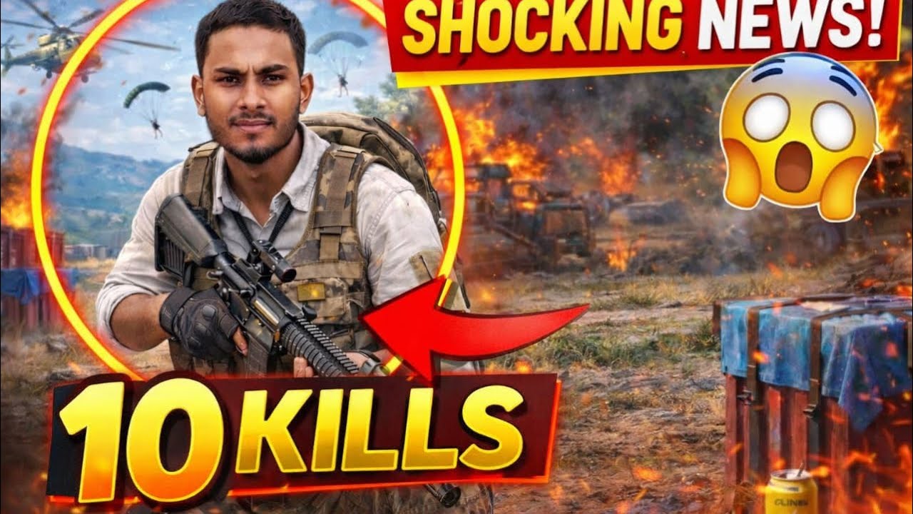 BGMI Squard gameplay 🏆10 kils Match |No merc
