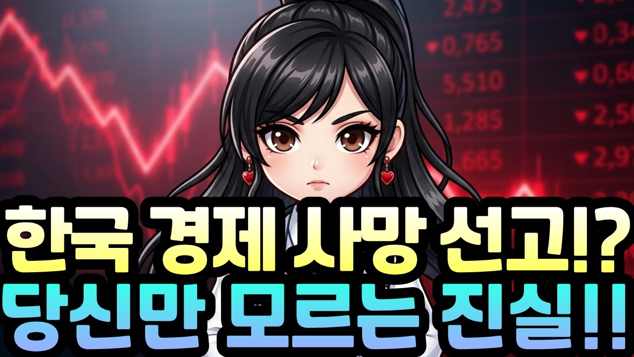 대한민국 경제 사망 선고: 이미 돌이킬 수 없는 3가지 신호!! (정부가 숨기는 진짜 진실)