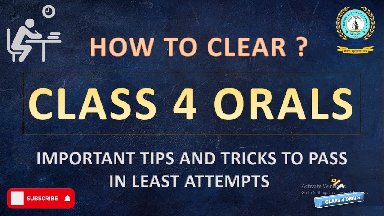 How to Clear Class 4 Orals in Least Attempts 🤔?? Tips & Tricks 👍 | Must Watch Full | On Demand Video