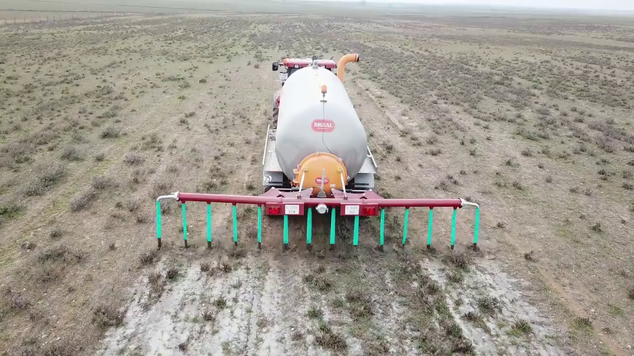 Aplicador de purín por bandas | Agroanuncios.es
