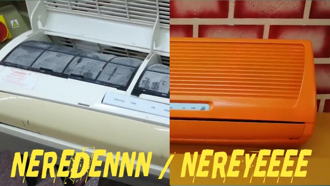 KLİMA BAKIM ve DEKORASYON YAPIYORUZ - KLİMAYA NEDEN BAKIM YAPILMALI - Air Conditioner Maintenance